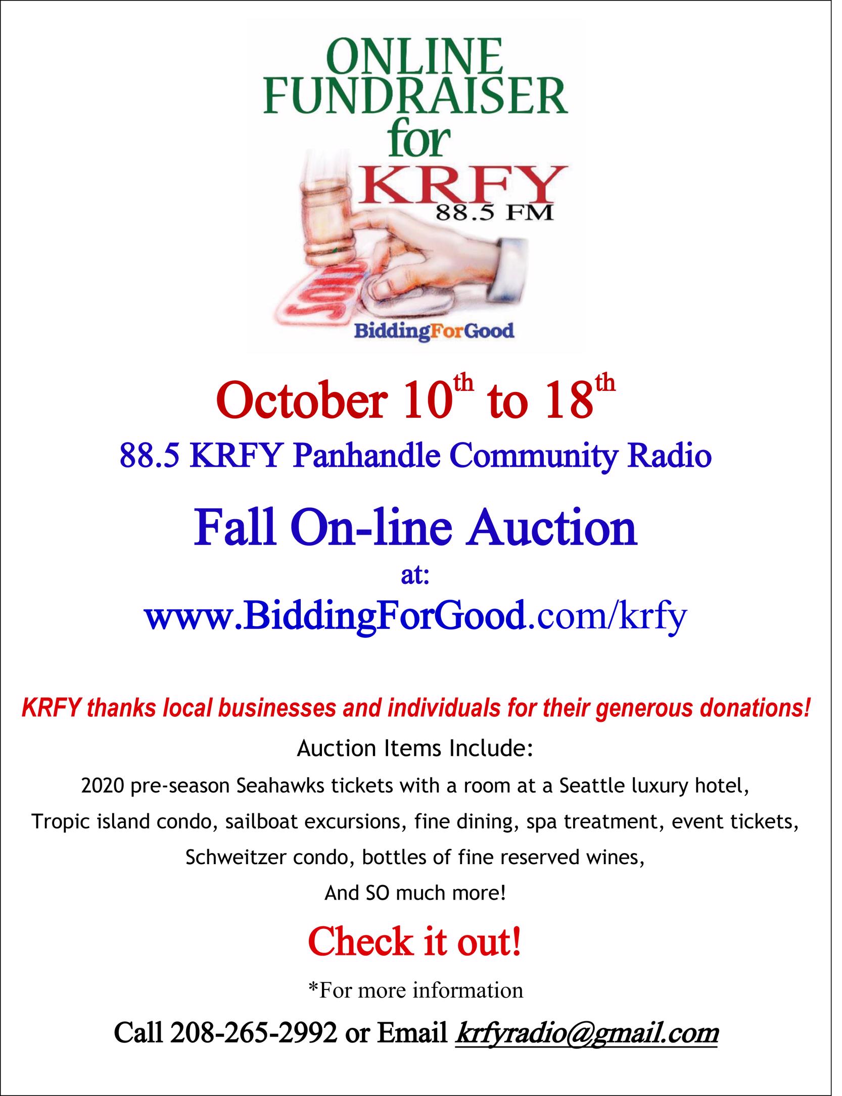 KRFY Radio | KRFY bidding for good handout 2020-1666×2170-1